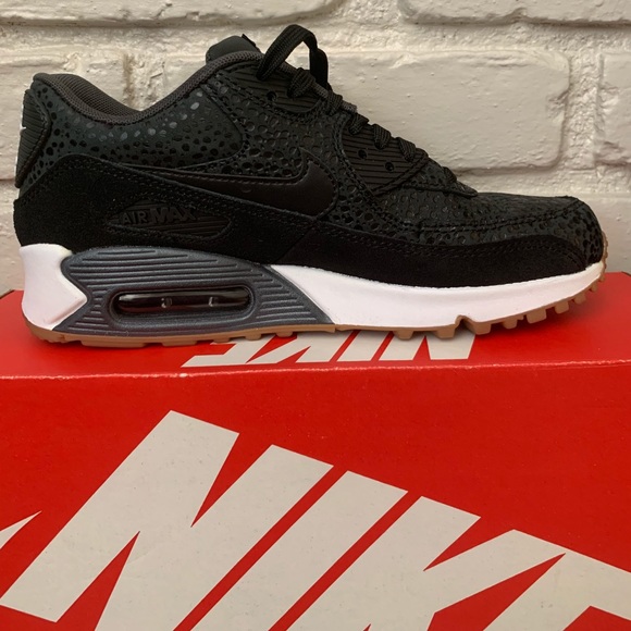 black and white leopard nikes